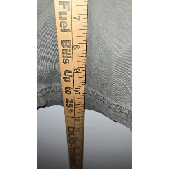 Lee Cargo Shorts Mens Sz 44 Gray Hiking Camping Outdoor Twill Gorpcore Cotton - Picture 8 of 9